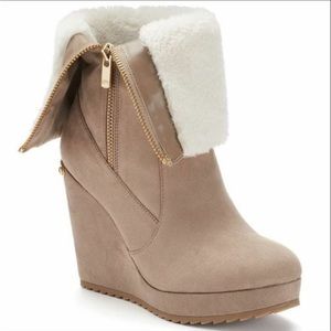 Juicy Couture Kasia Wedge Boots